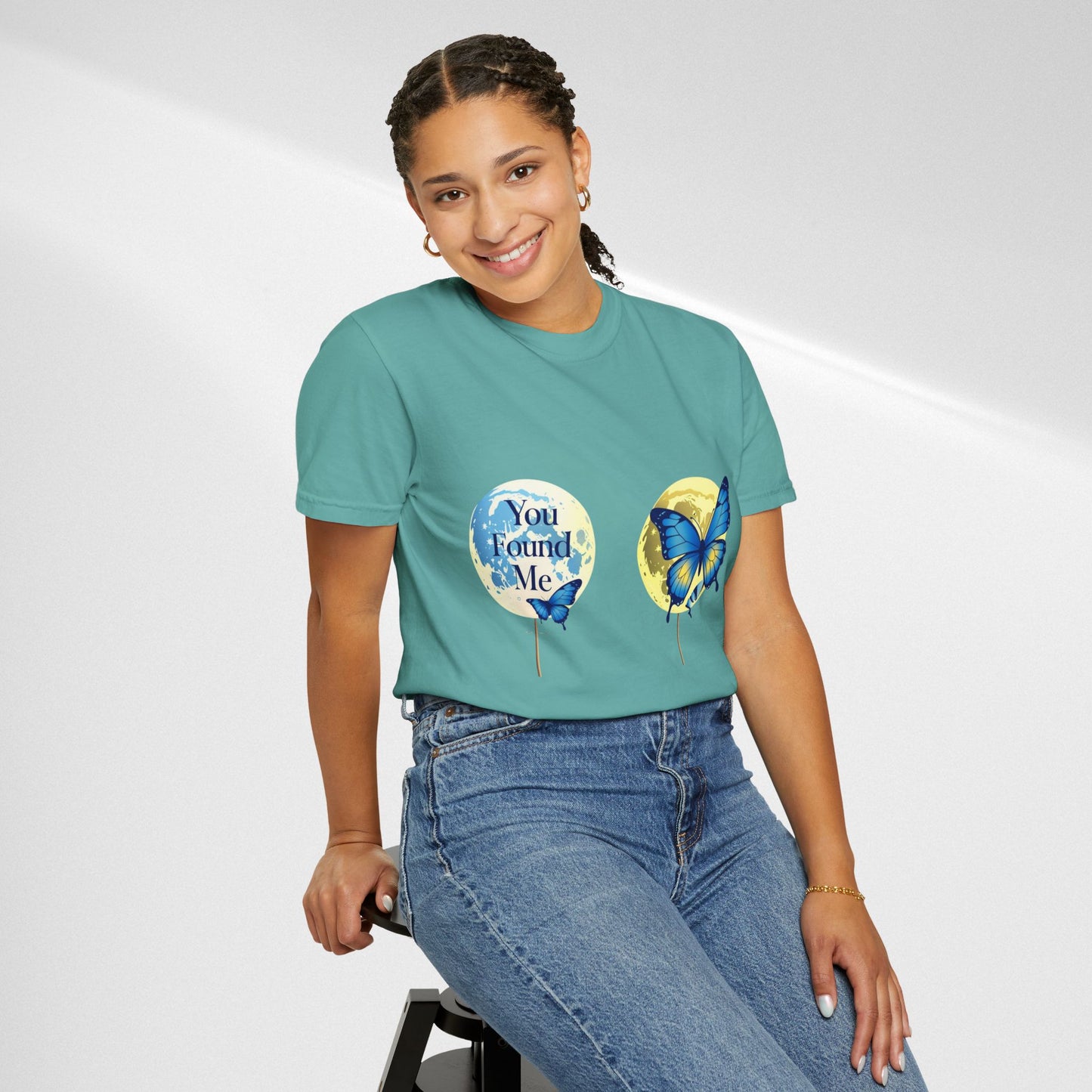 Butterfly "You Found Me" Graphic T-Shirt