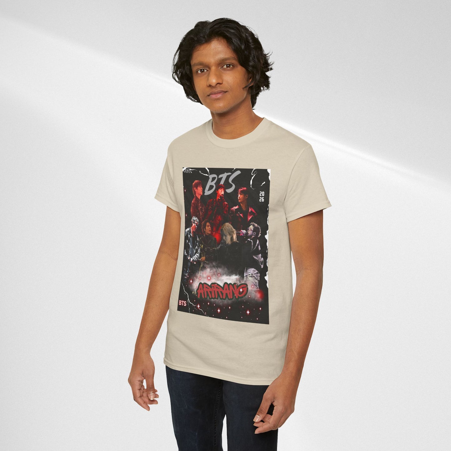 BTS Album Art Graphic Tee — 'Arirang' Fan Shirt