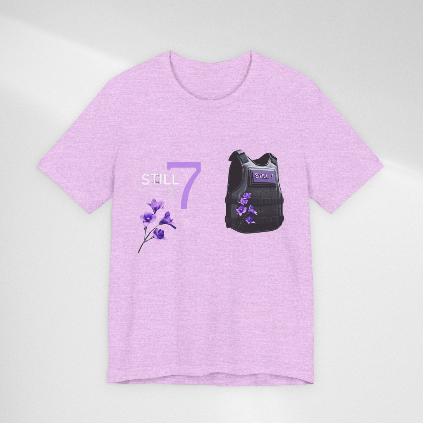 Bulletproof Vest Floral Tee — “I Am The Proof” Graphic T‑Shirt