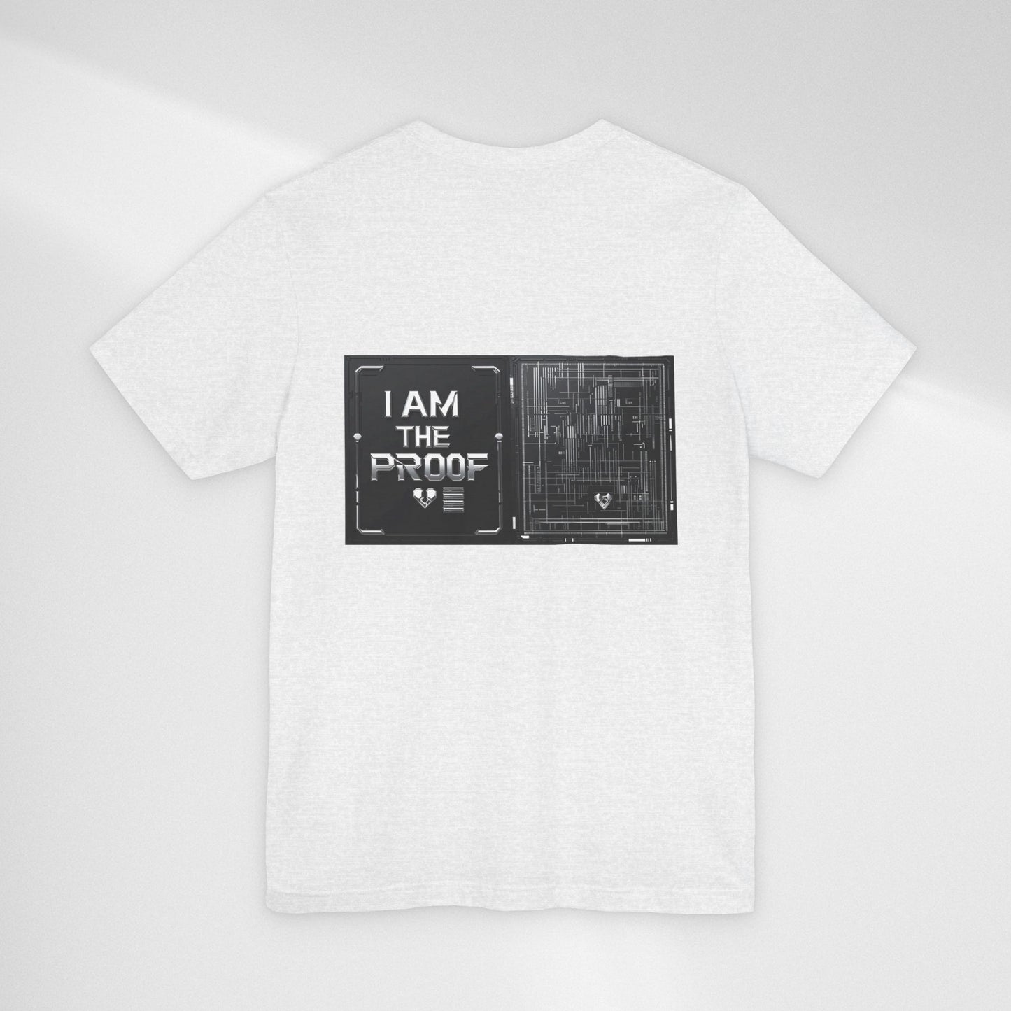 Bulletproof Vest Floral Tee — “I Am The Proof” Graphic T‑Shirt