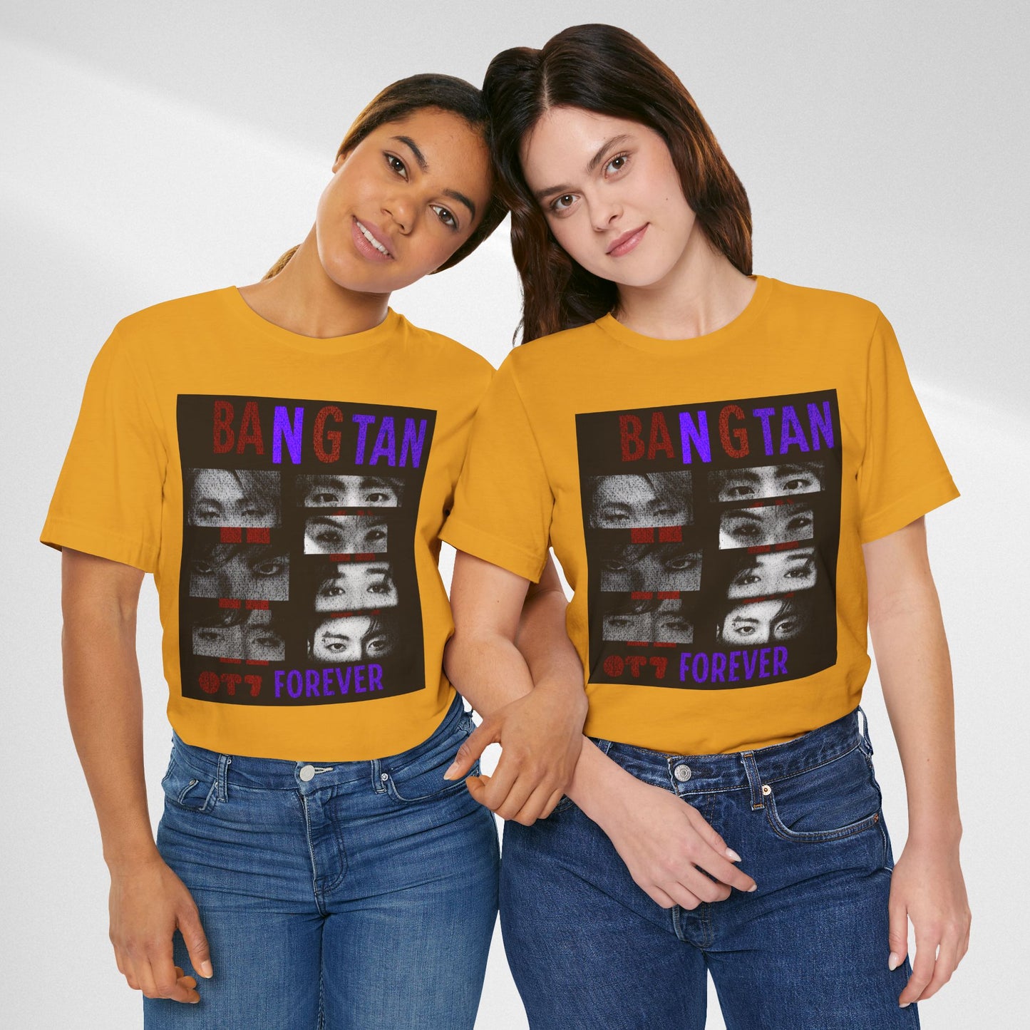 Bangtan Forever BTS Eyes Graphic Tee – K‑Pop Fan Shirt