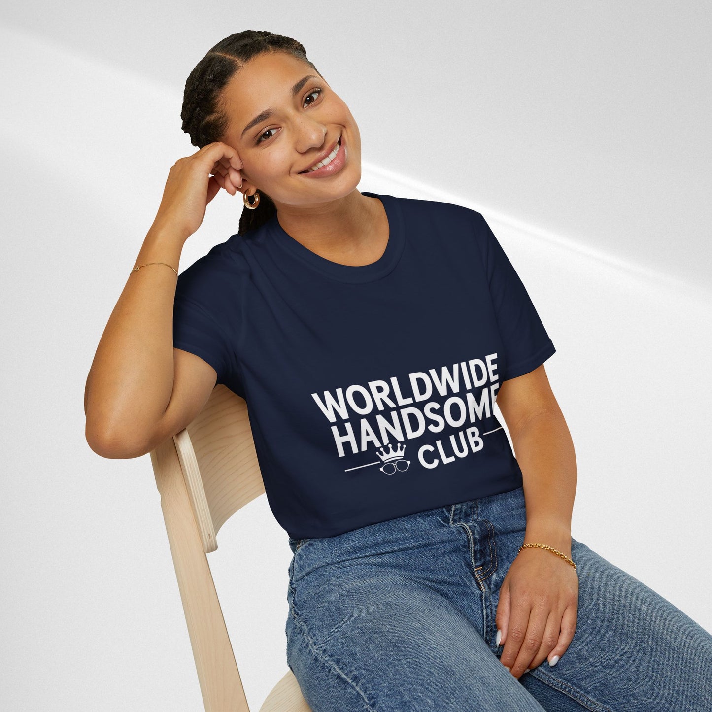 Worldwide Handsome T-Shirt — "jin worldwide handsome" Fan Tee