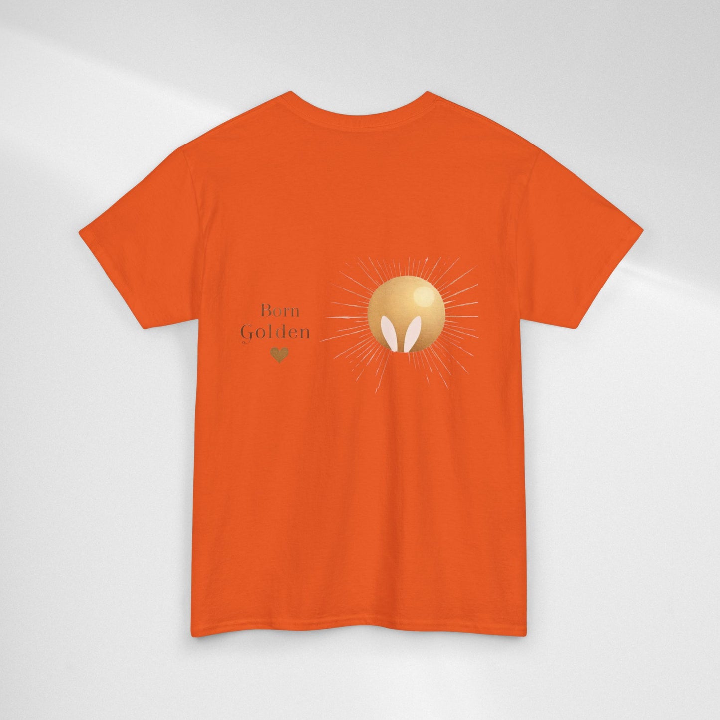 JK Golden Child T-Shirt — 'Born Golden' Cute Kids Illustration Tee