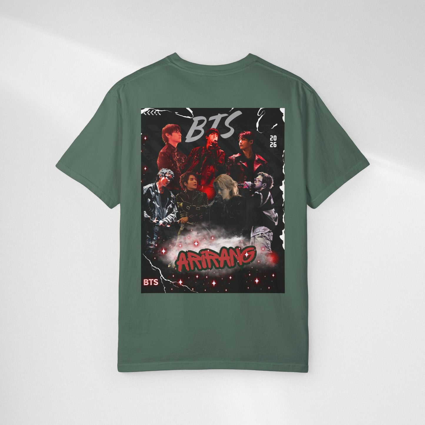 BTS ARIRANG Graphic T-Shirt — "Arirang" BTS Style Concert Tee