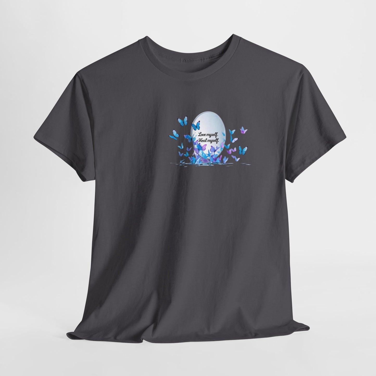 Butterfly Moon T-Shirt — "Strength Through Change" Inspirational Tee