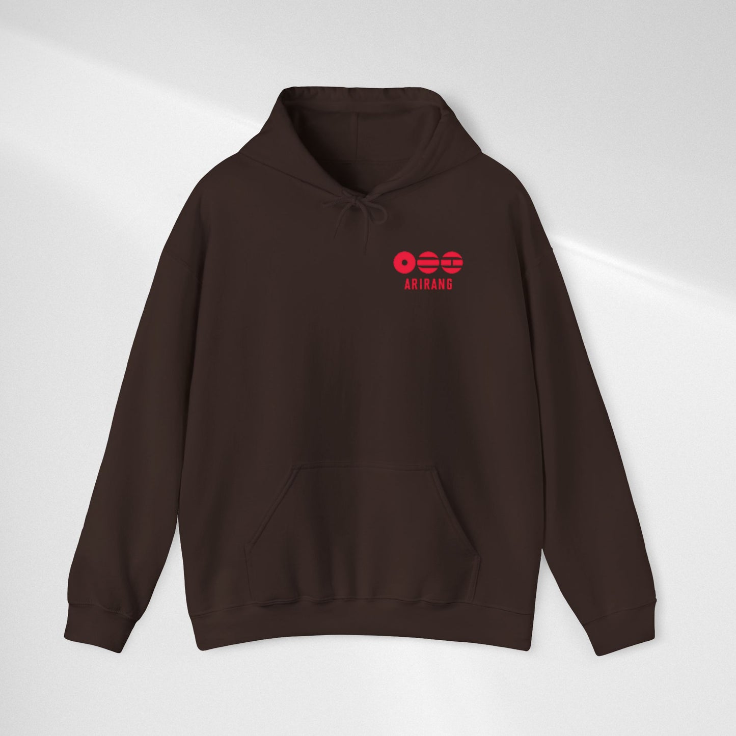 BTS World Tour "ARRIANG" Hoodie — Minimal Logo Tour Pullover