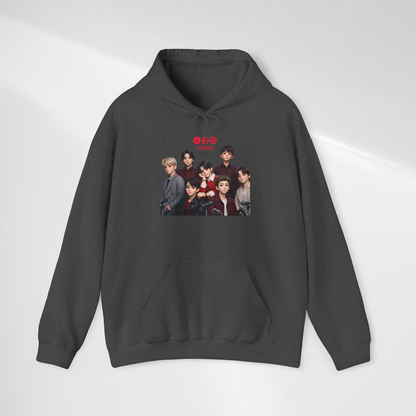 BTS Group Photo Hoodie – Korean Boy Band Pullover