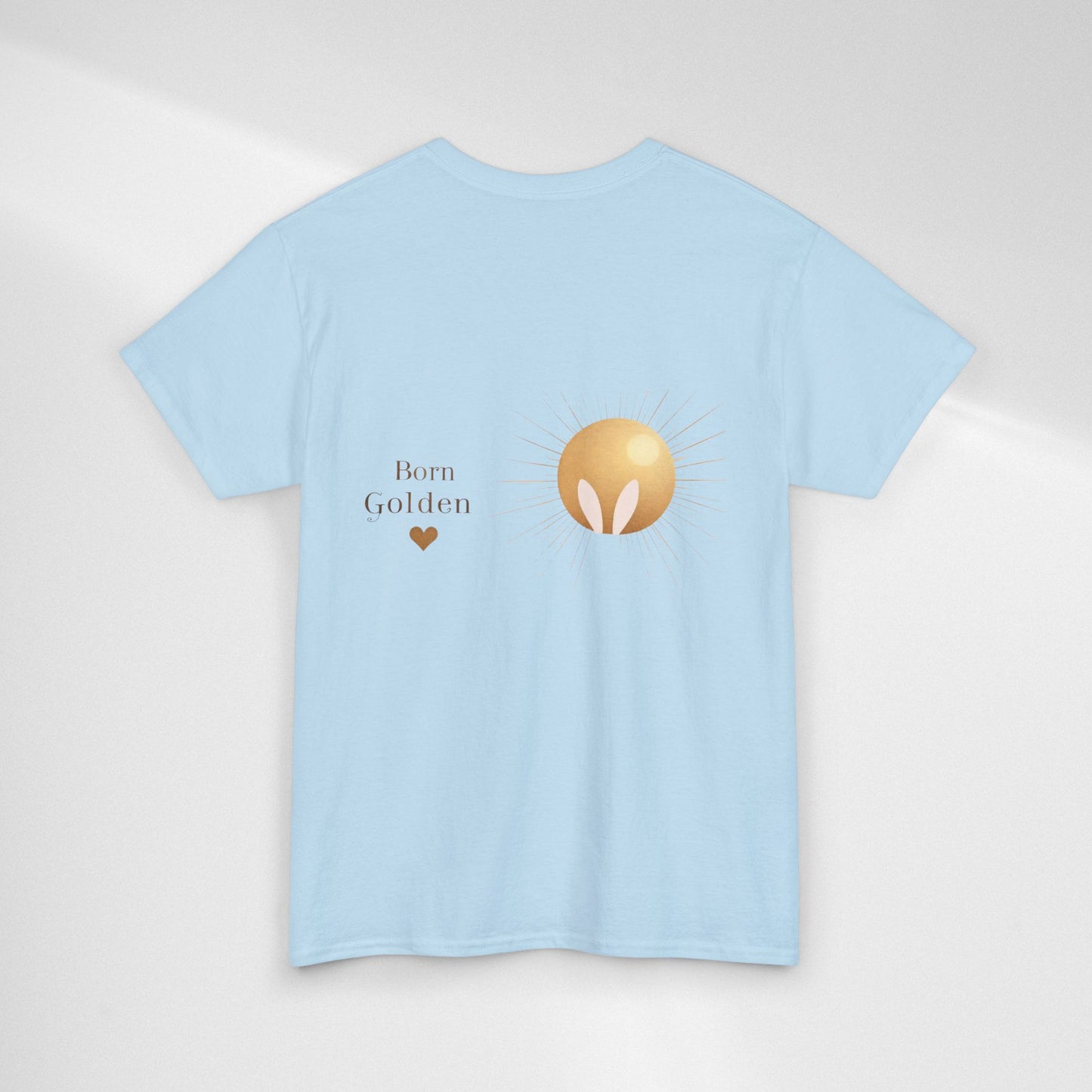 JK Golden Child T-Shirt — 'Born Golden' Cute Kids Illustration Tee