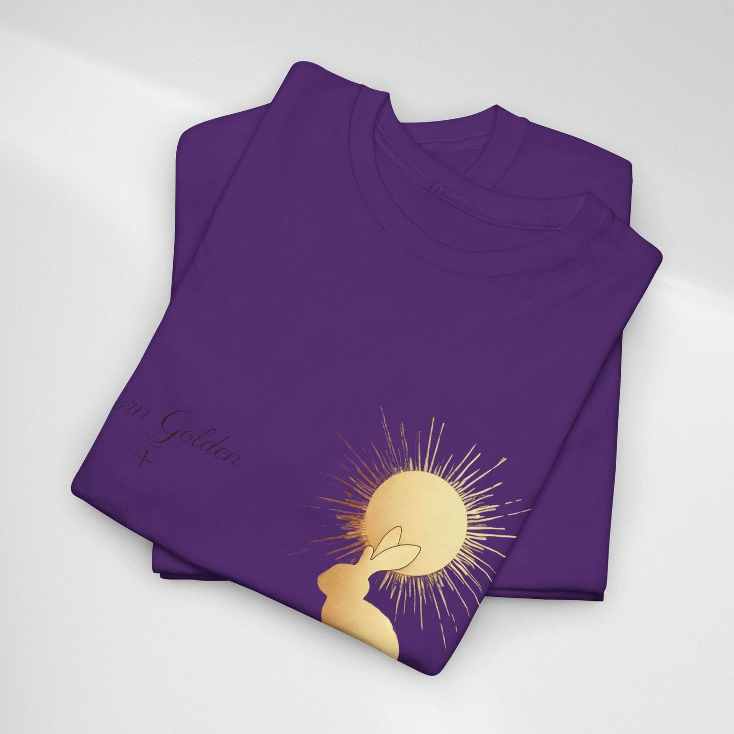 JK Golden Child T-Shirt — 'Born Golden' Cute Kids Illustration Tee