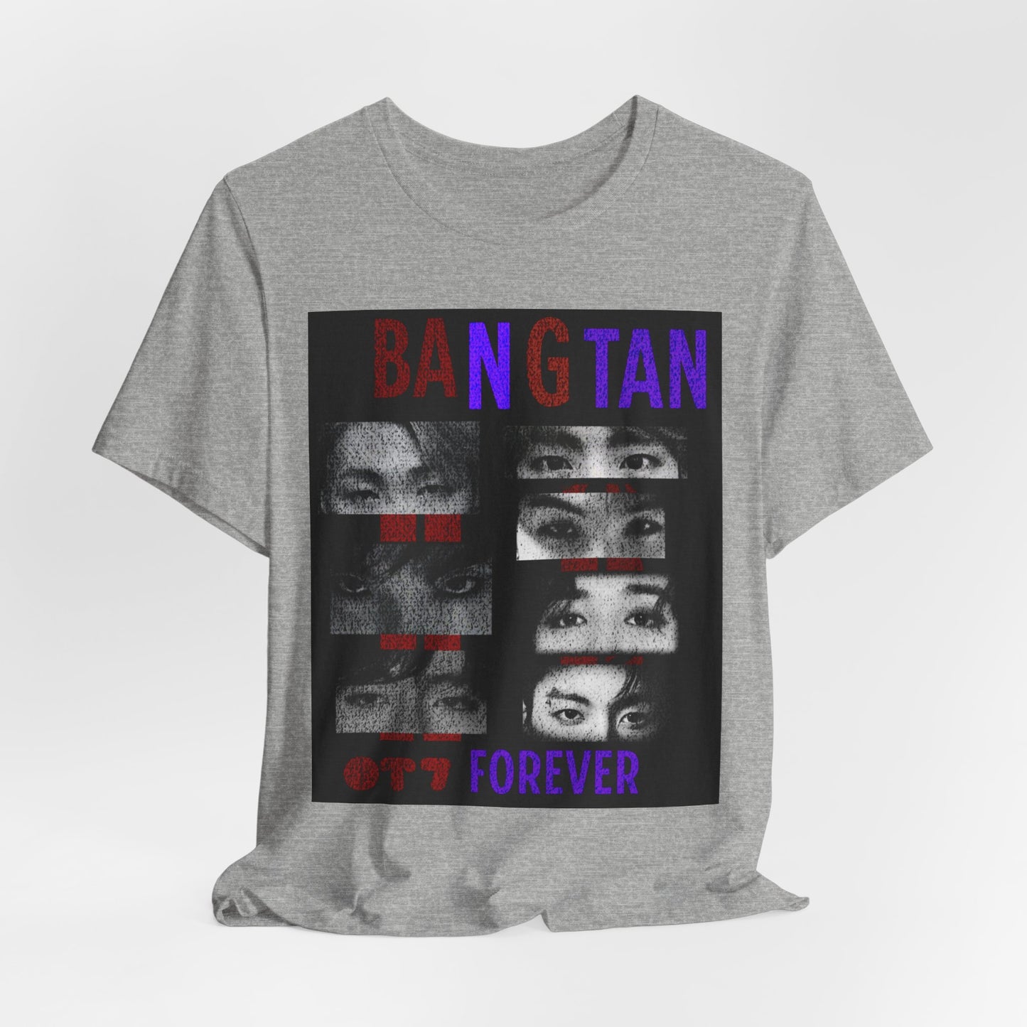 Bangtan Forever BTS Eyes Graphic Tee – K‑Pop Fan Shirt
