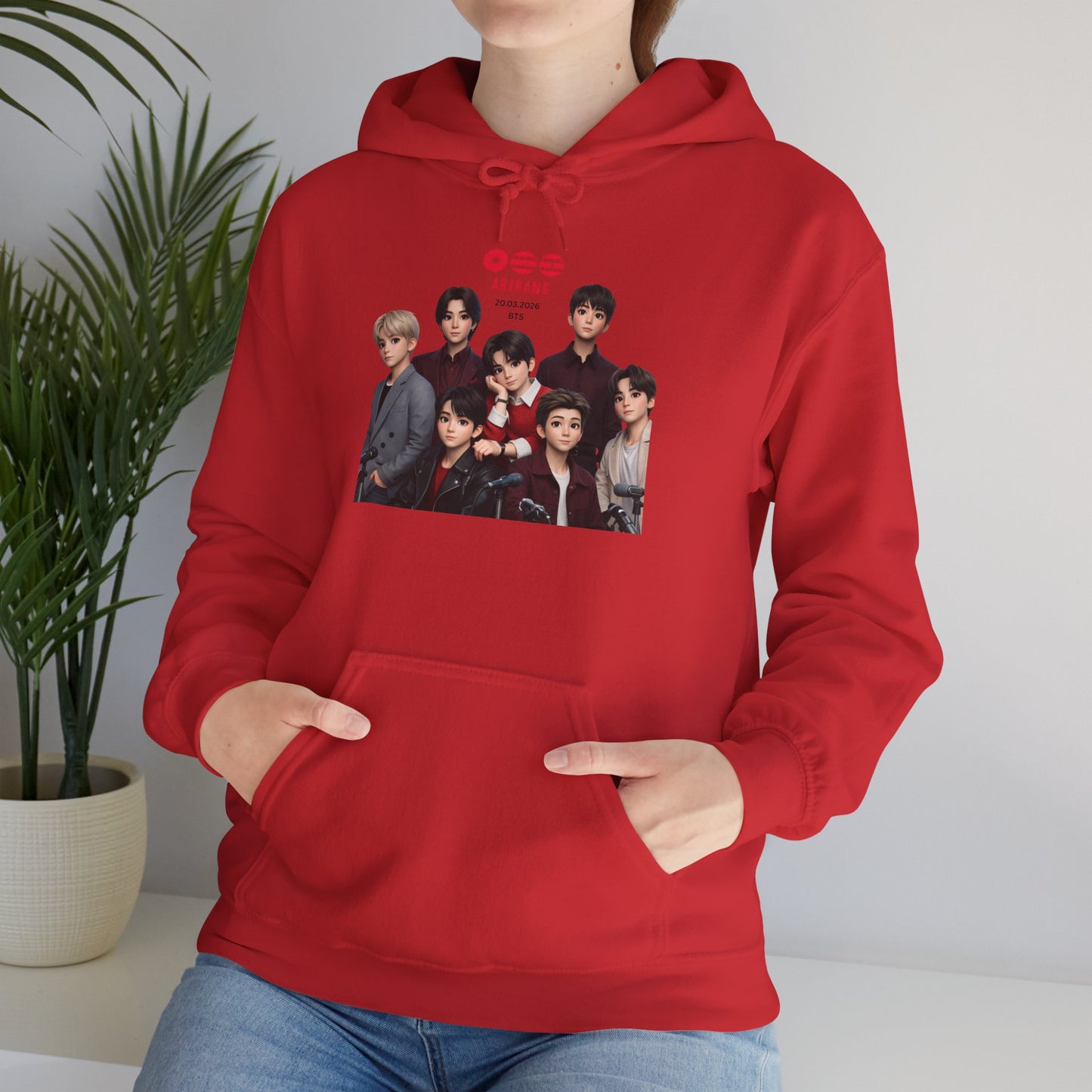 BTS Group Photo Hoodie – Korean Boy Band Pullover