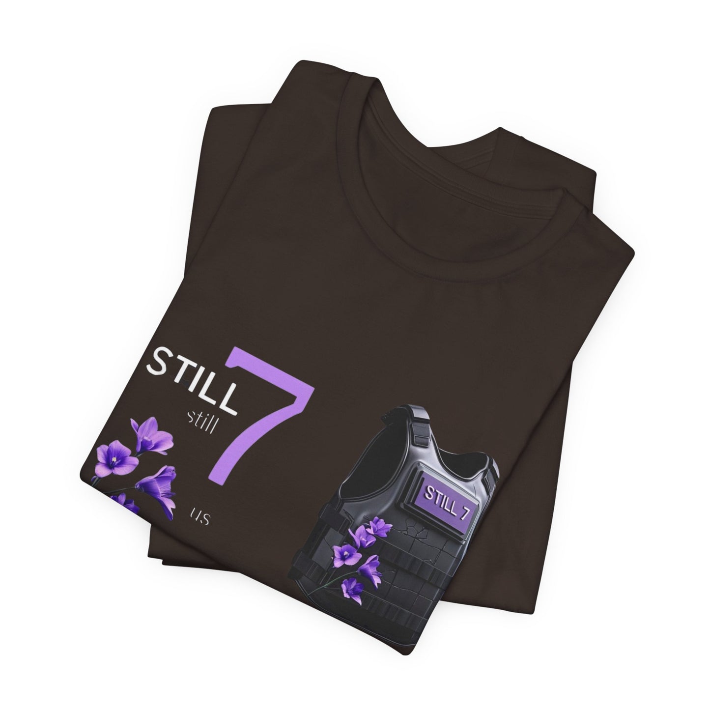 Bulletproof Vest Floral Tee — “I Am The Proof” Graphic T‑Shirt