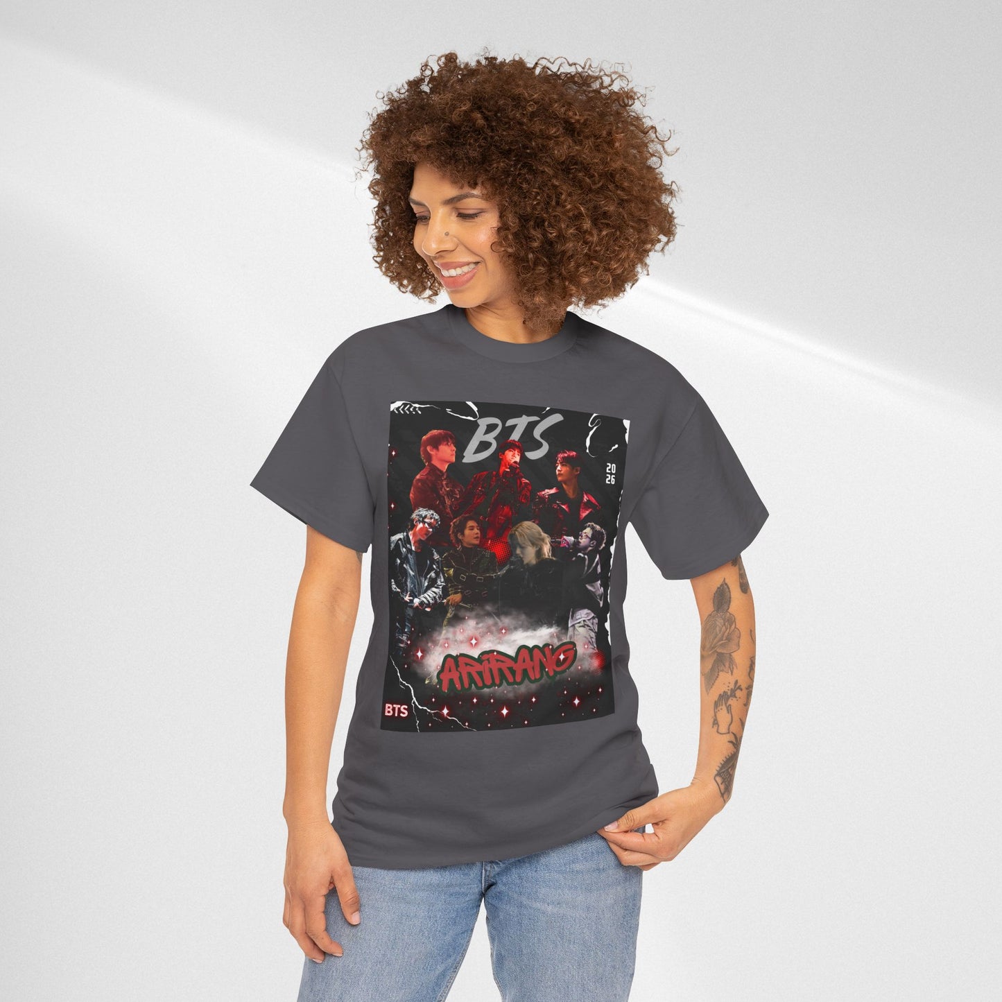 BTS Album Art Graphic Tee — 'Arirang' Fan Shirt
