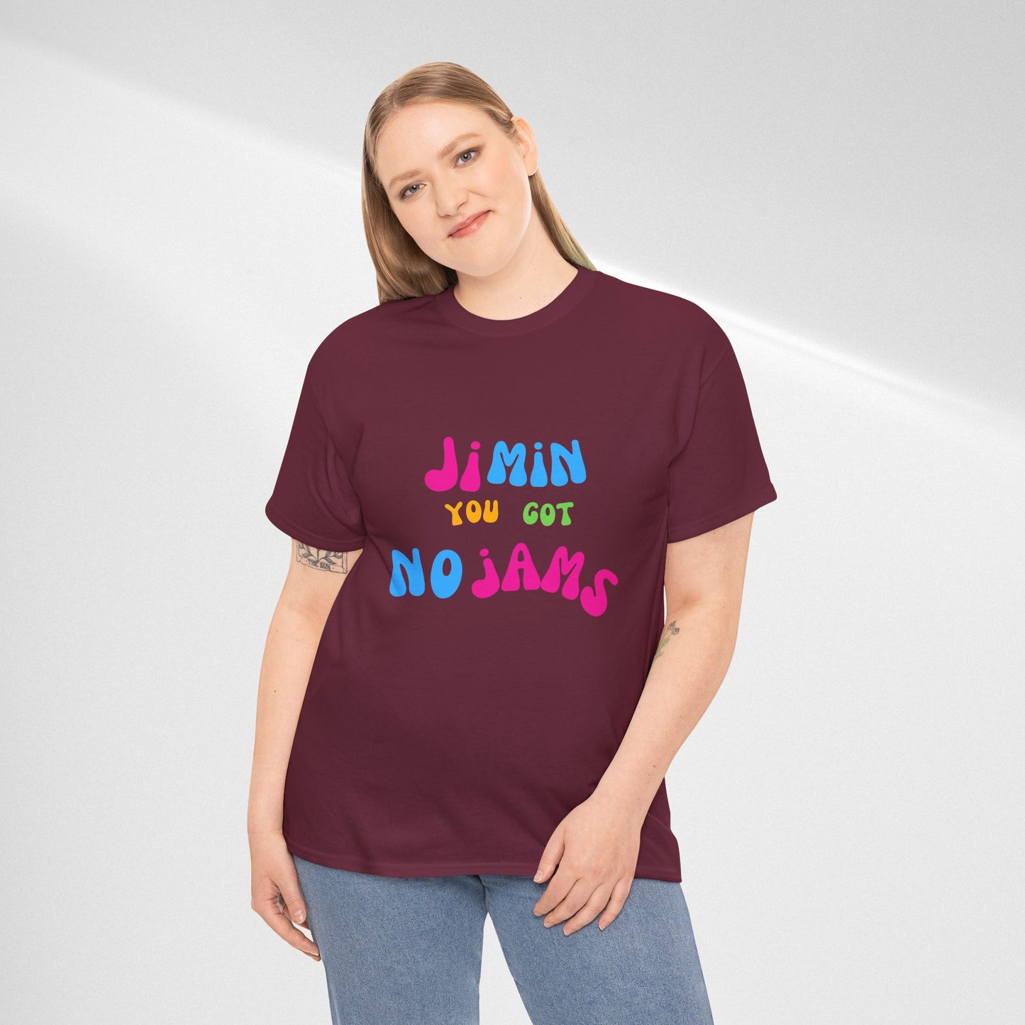 Jimin You Got No Jams T-Shirt — Colorful K-Pop Fan Tee