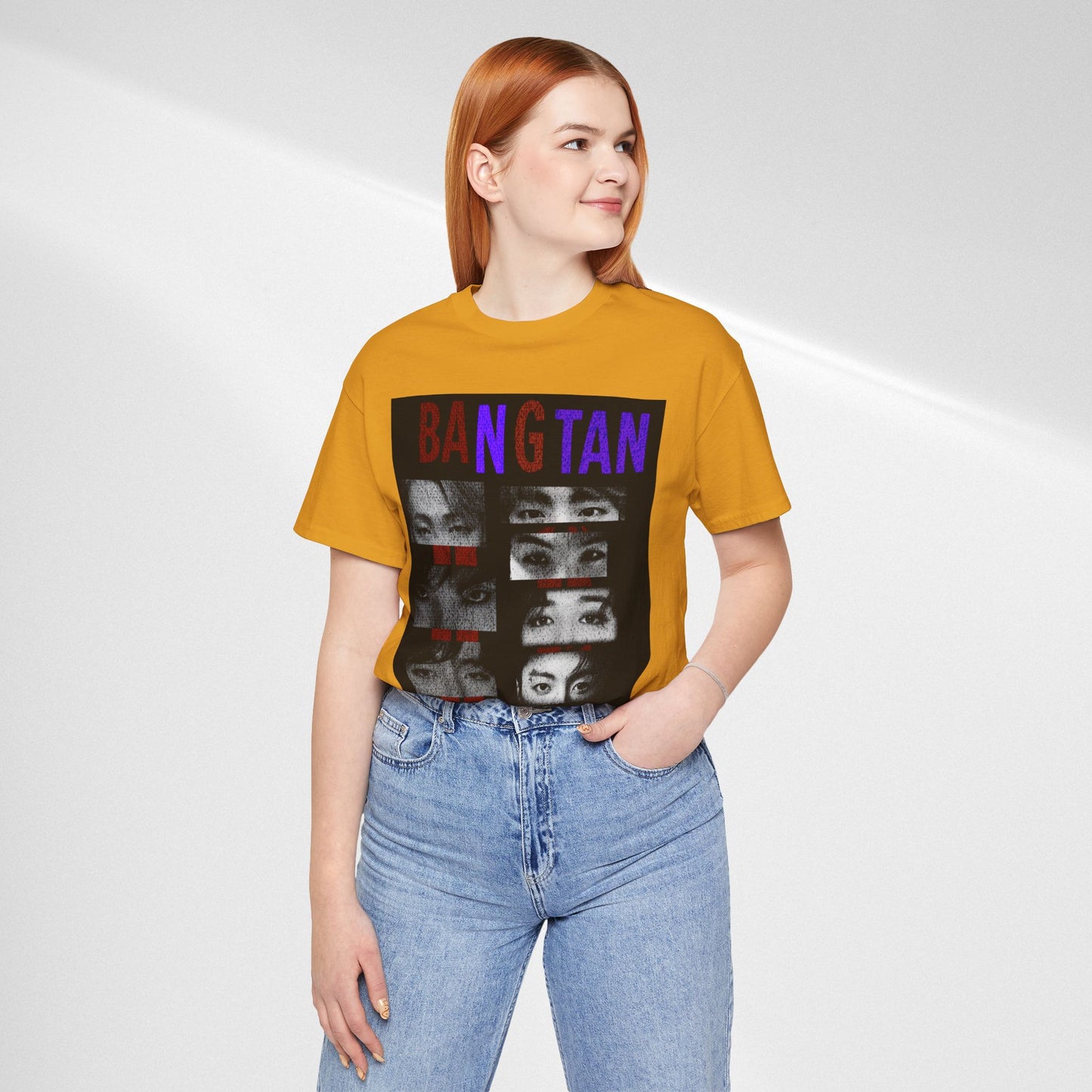 Bangtan Forever BTS Eyes Graphic Tee – K‑Pop Fan Shirt