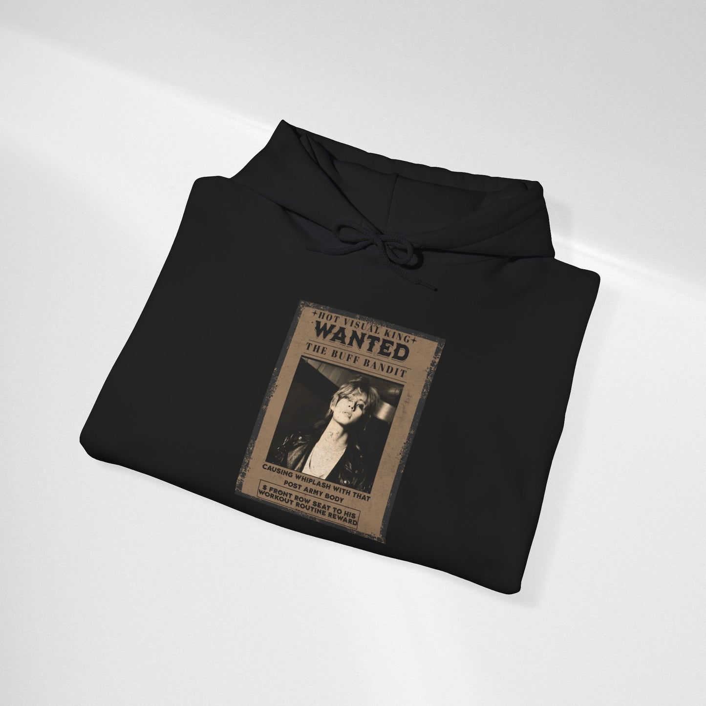Hoodie Vintage V 'Wanted' Poster Photo Pullover