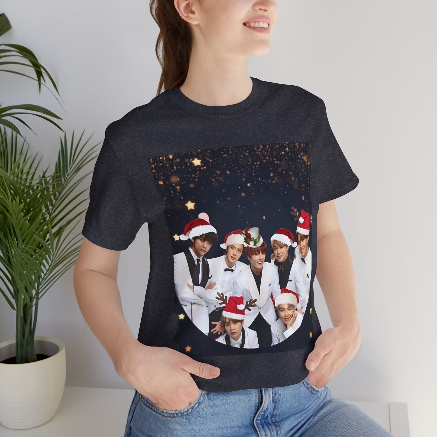 BTS Holiday Photo Crew Christmas Tee