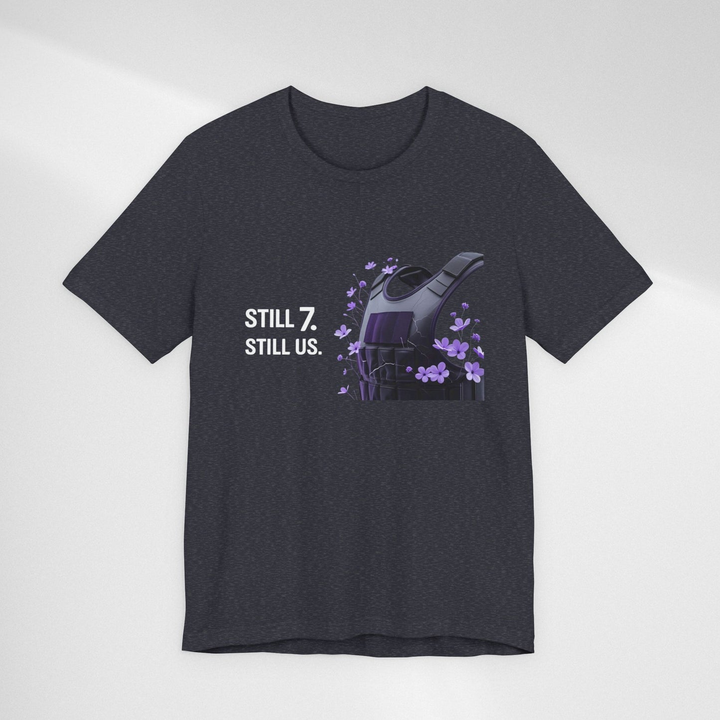 Bulletproof Vest Floral Tee — “I Am The Proof” Graphic T‑Shirt