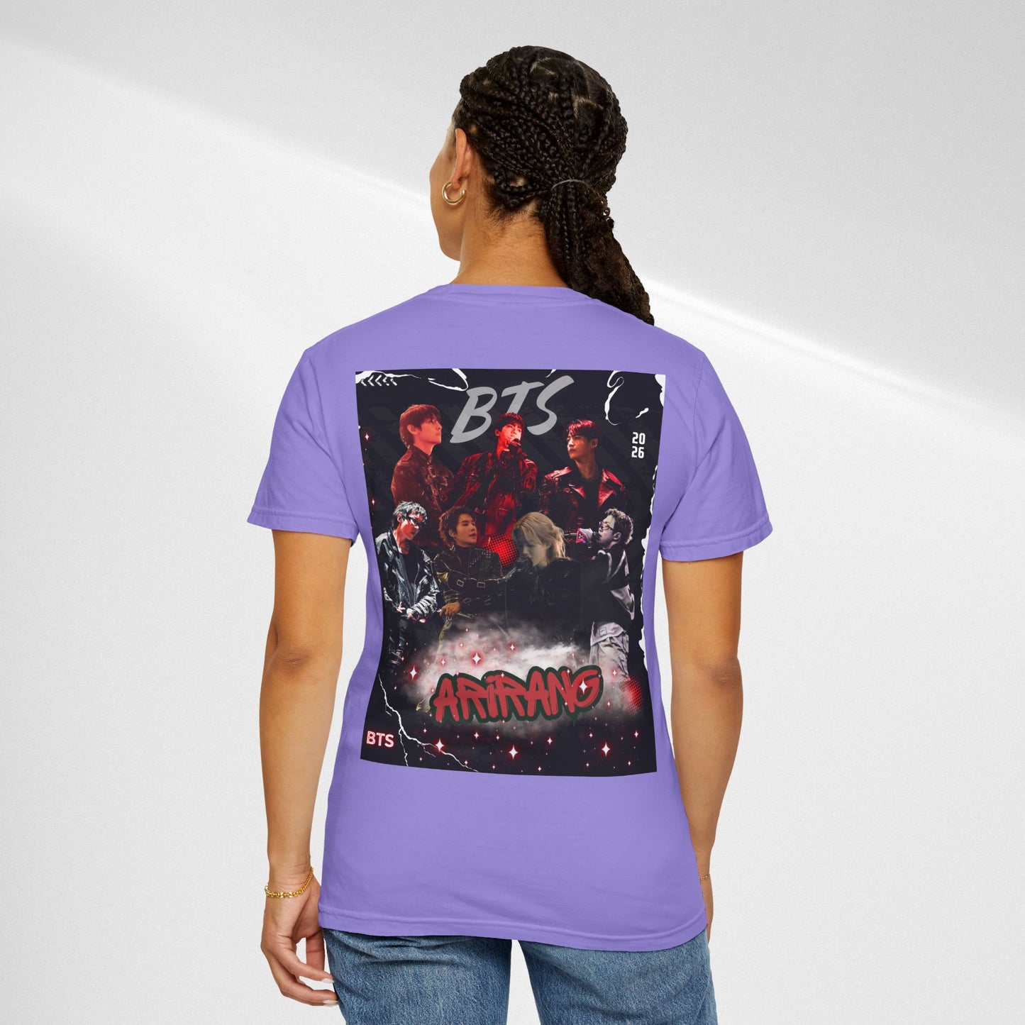 BTS ARIRANG Graphic T-Shirt — "Arirang" BTS Style Concert Tee