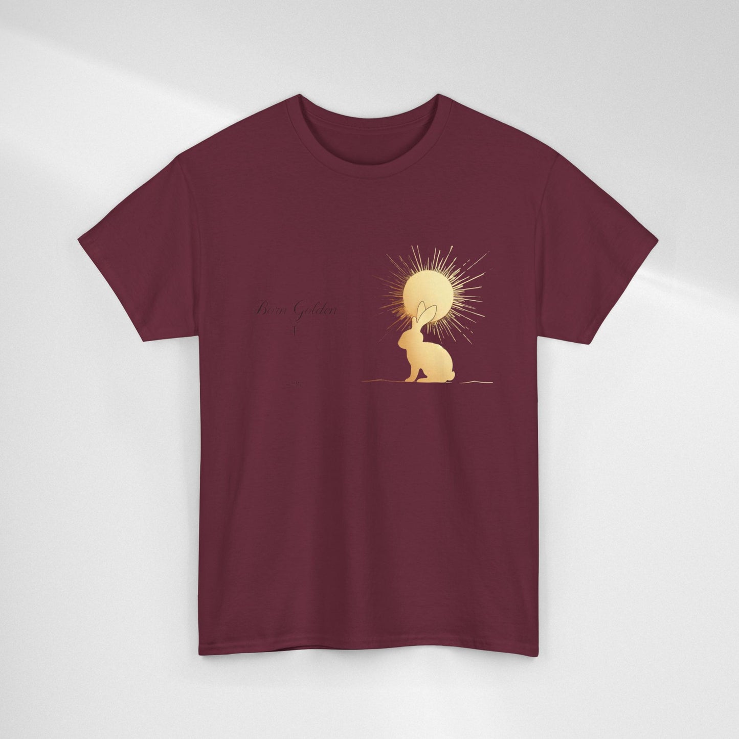 JK Golden Child T-Shirt — 'Born Golden' Cute Kids Illustration Tee