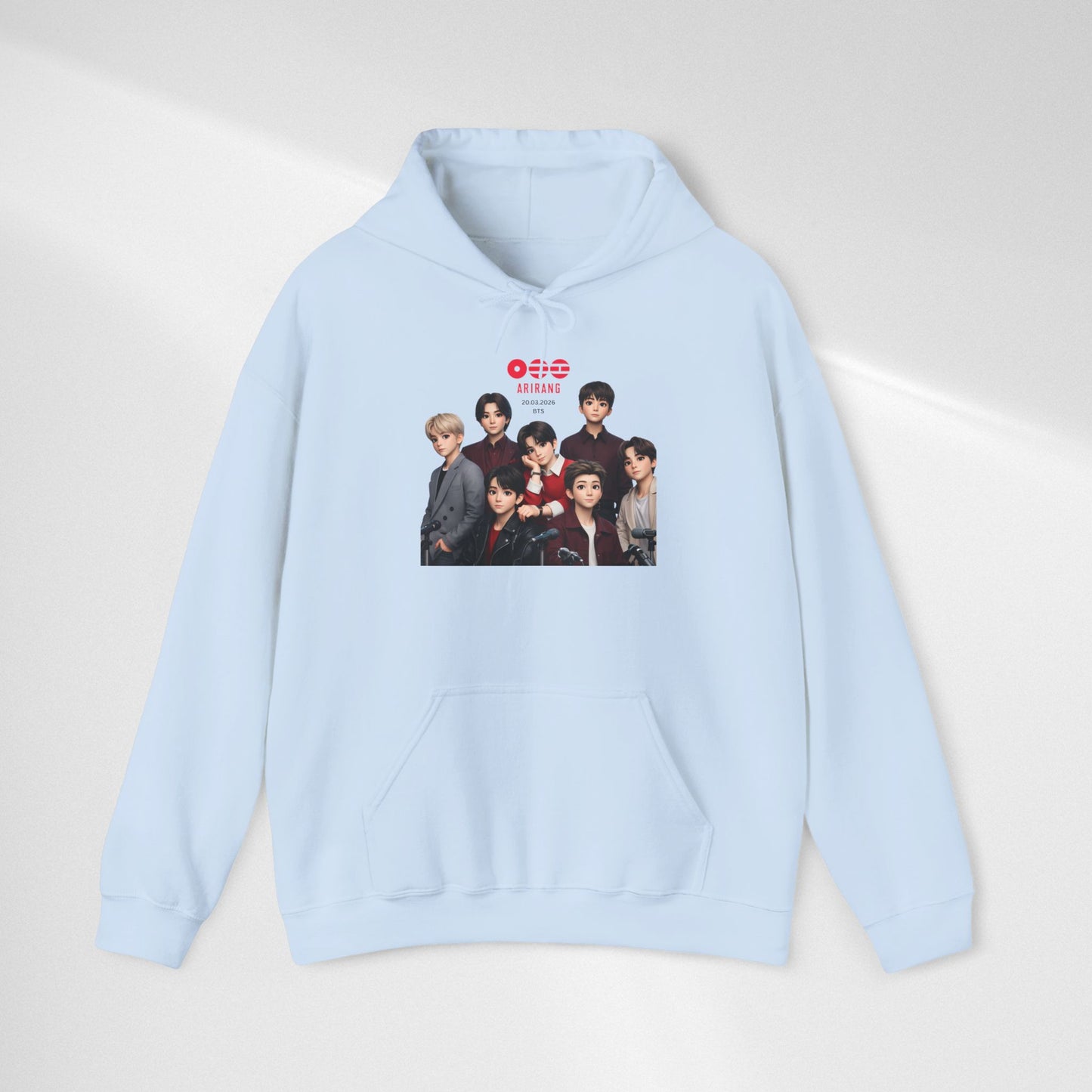 BTS Group Photo Hoodie – Korean Boy Band Pullover