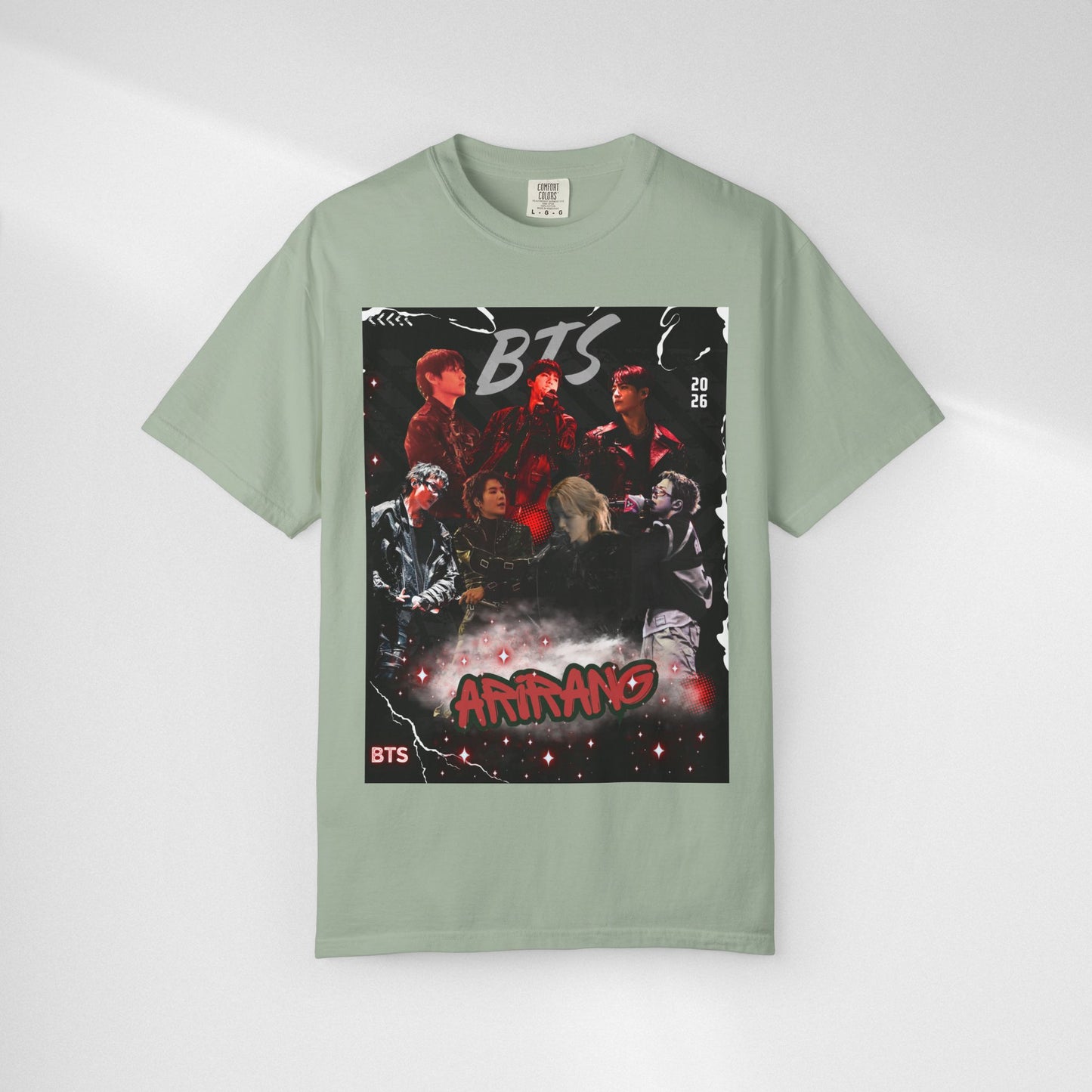 BTS ARIRANG Graphic T-Shirt — "Arirang" BTS Style Concert Tee