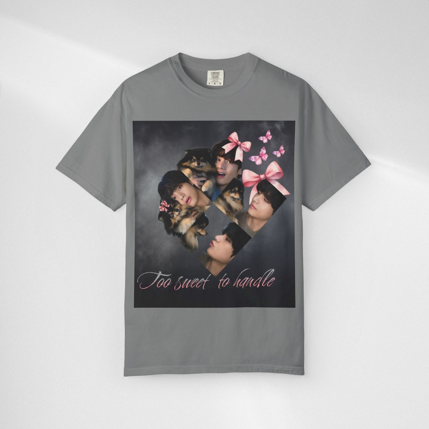 V Too Sweet to Handle T-Shirt — Cute Vintage Photo Collage Tee