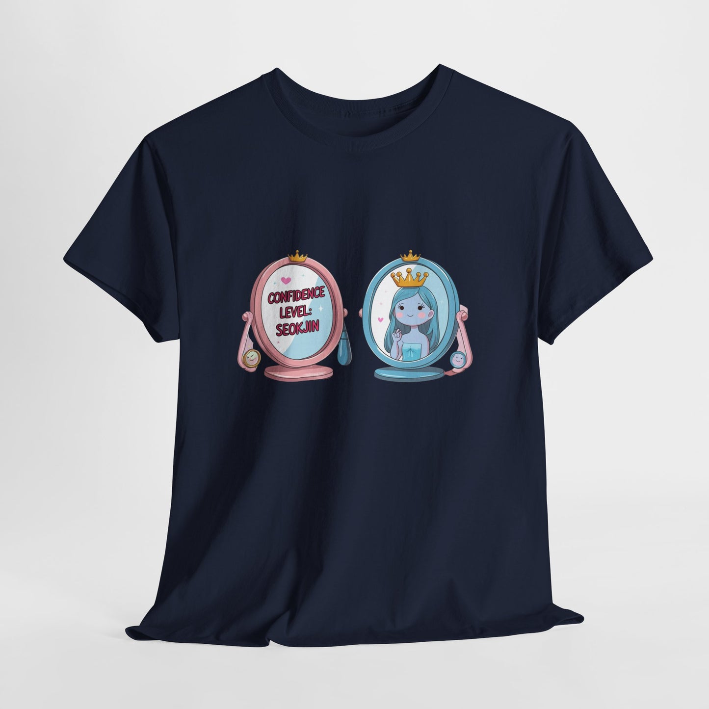 BTS Jin Confidence Level T-Shirt — Seokjin Fan Tee