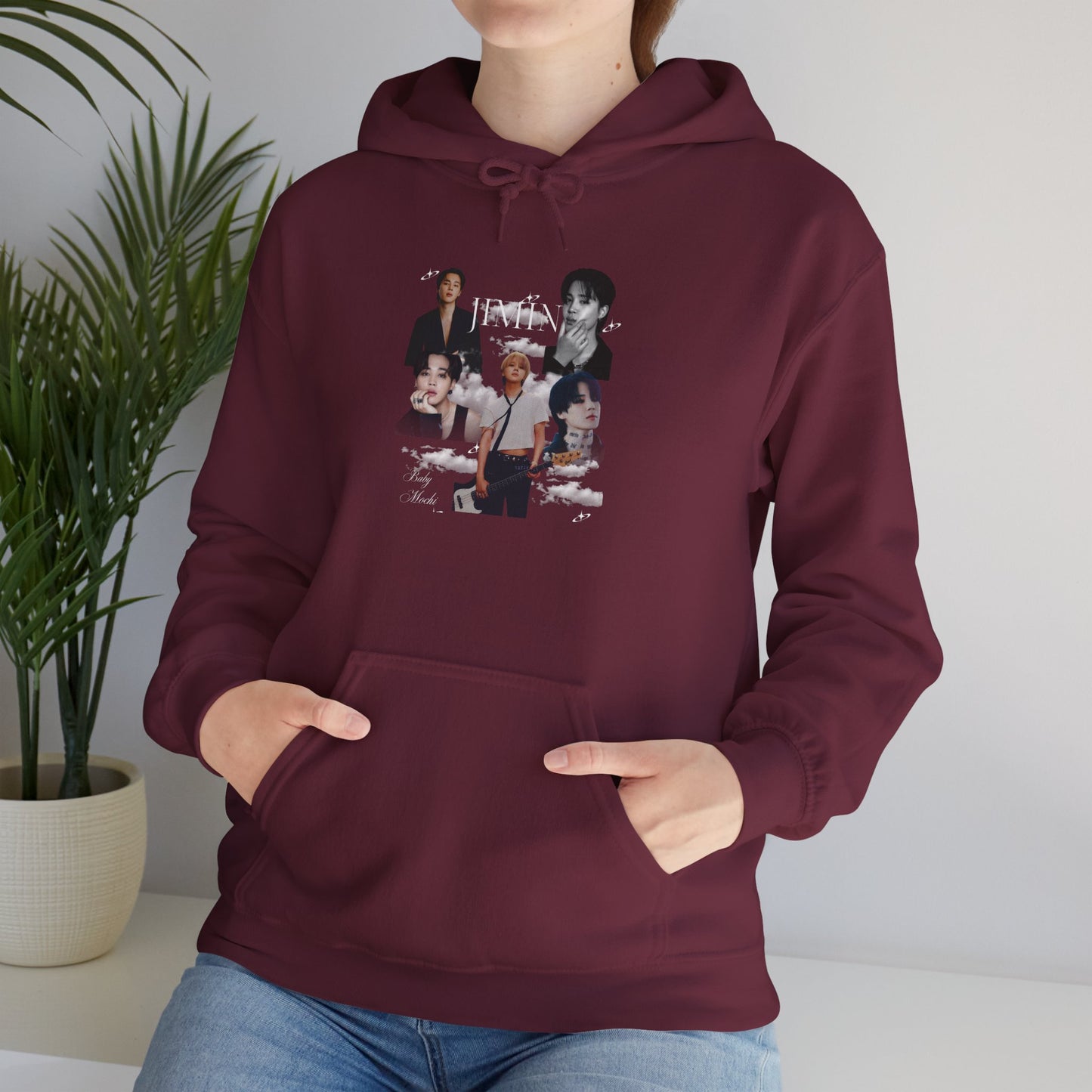 K-Pop Idol JIMIN  Photo Collage Hoodie — Aesthetic Fan Pullover