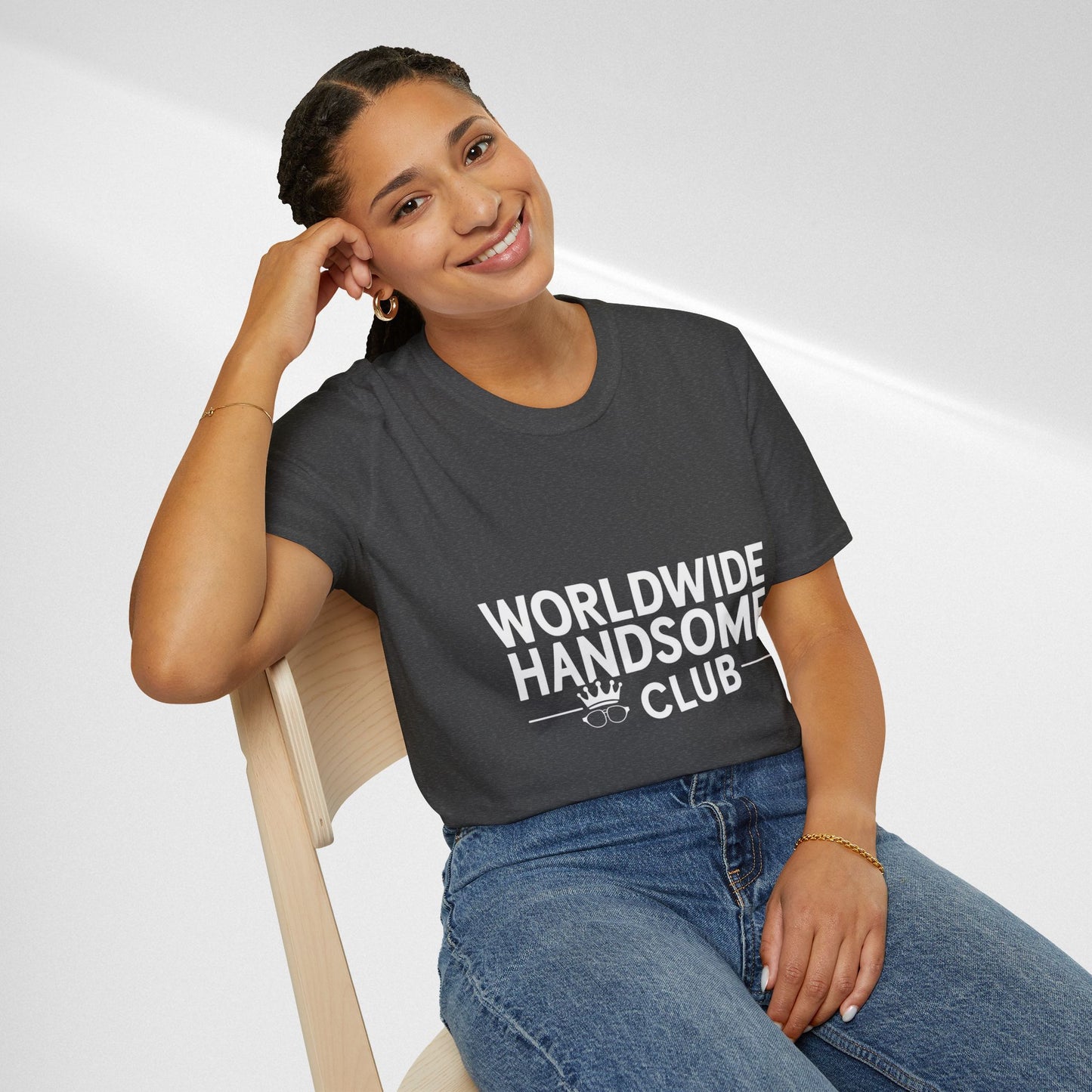 Worldwide Handsome T-Shirt — "jin worldwide handsome" Fan Tee