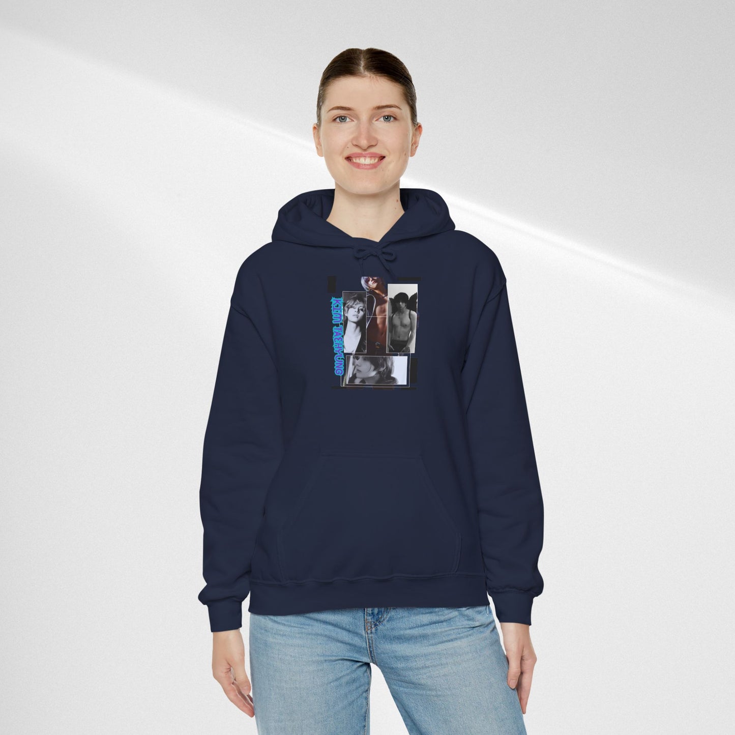 TAE Hoodie — Graphic Photo Collage 'Goth Romance' Streetwear Pullover
