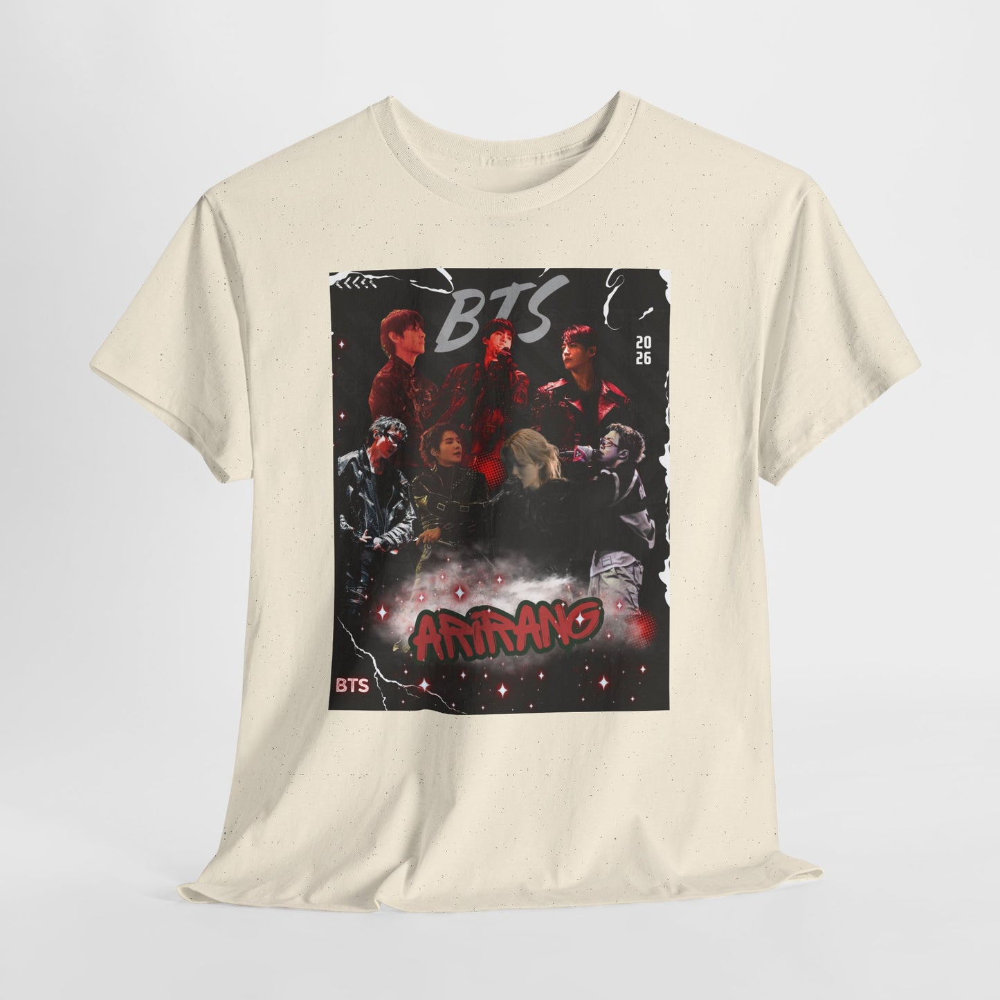 BTS Album Art Graphic Tee — 'Arirang' Fan Shirt