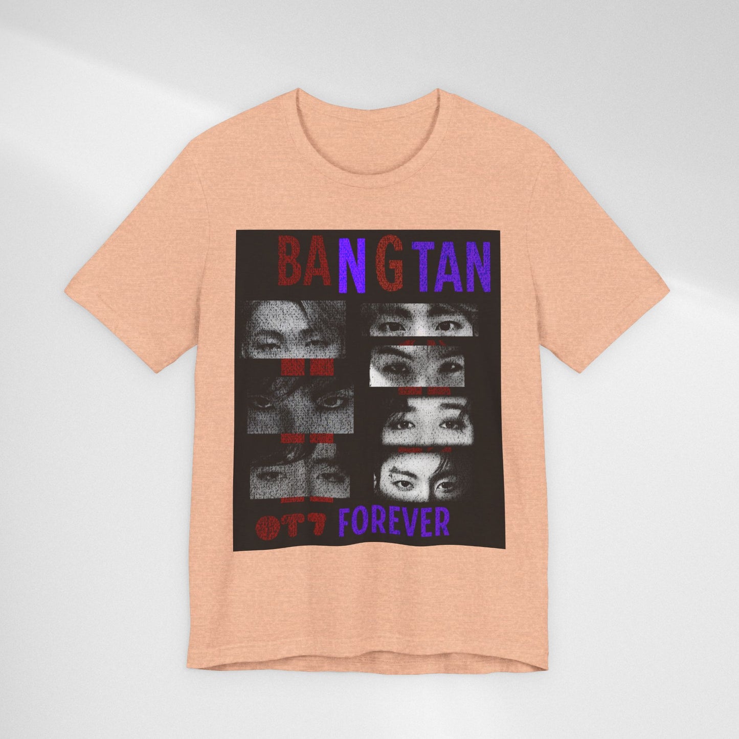 Bangtan Forever BTS Eyes Graphic Tee – K‑Pop Fan Shirt