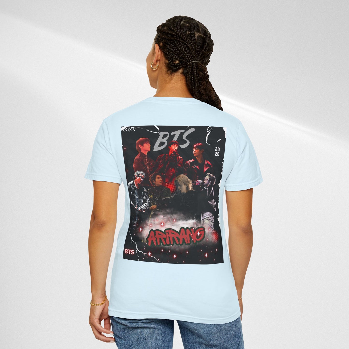 BTS ARIRANG Graphic T-Shirt — "Arirang" BTS Style Concert Tee