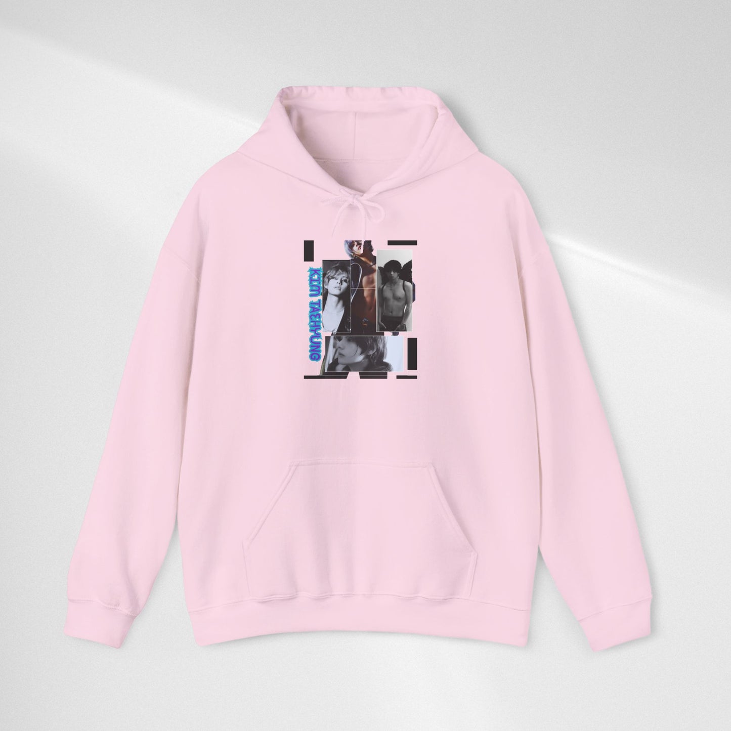 TAE Hoodie — Graphic Photo Collage 'Goth Romance' Streetwear Pullover