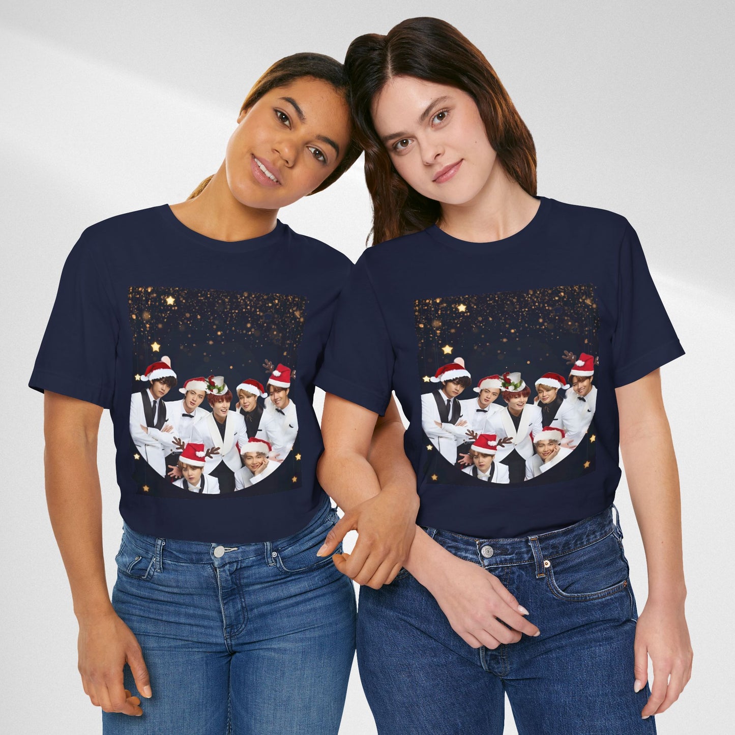BTS Holiday Photo Crew Christmas Tee