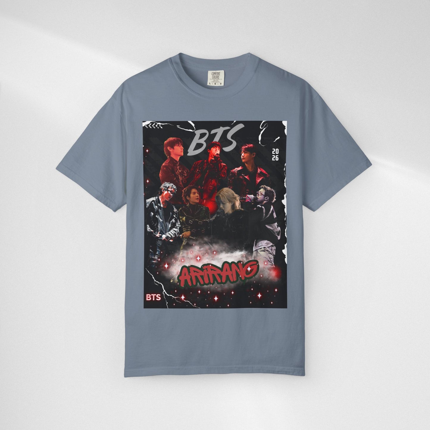 BTS ARIRANG Graphic T-Shirt — "Arirang" BTS Style Concert Tee