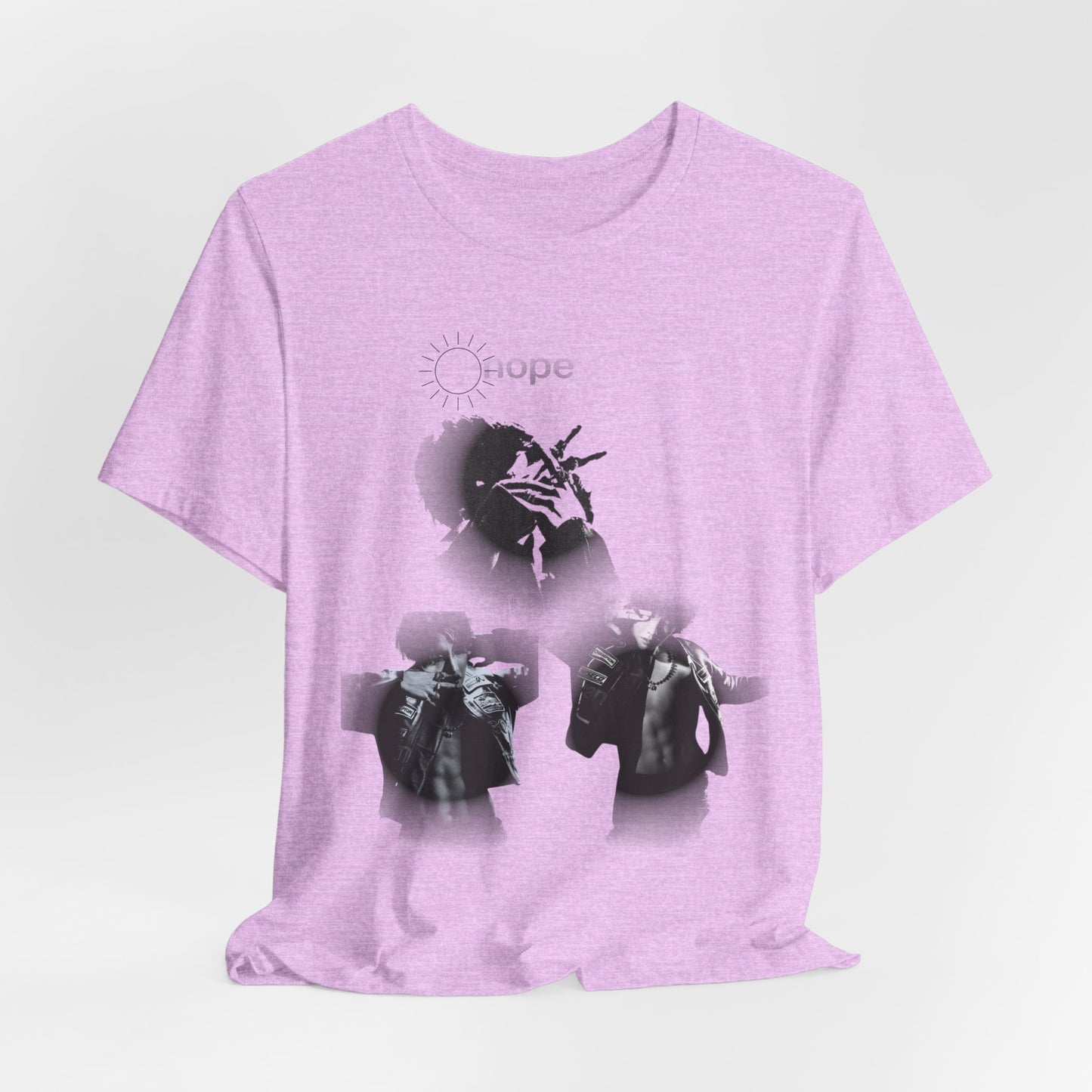J hope Graphic Tee — Moody Monochrome Portraits