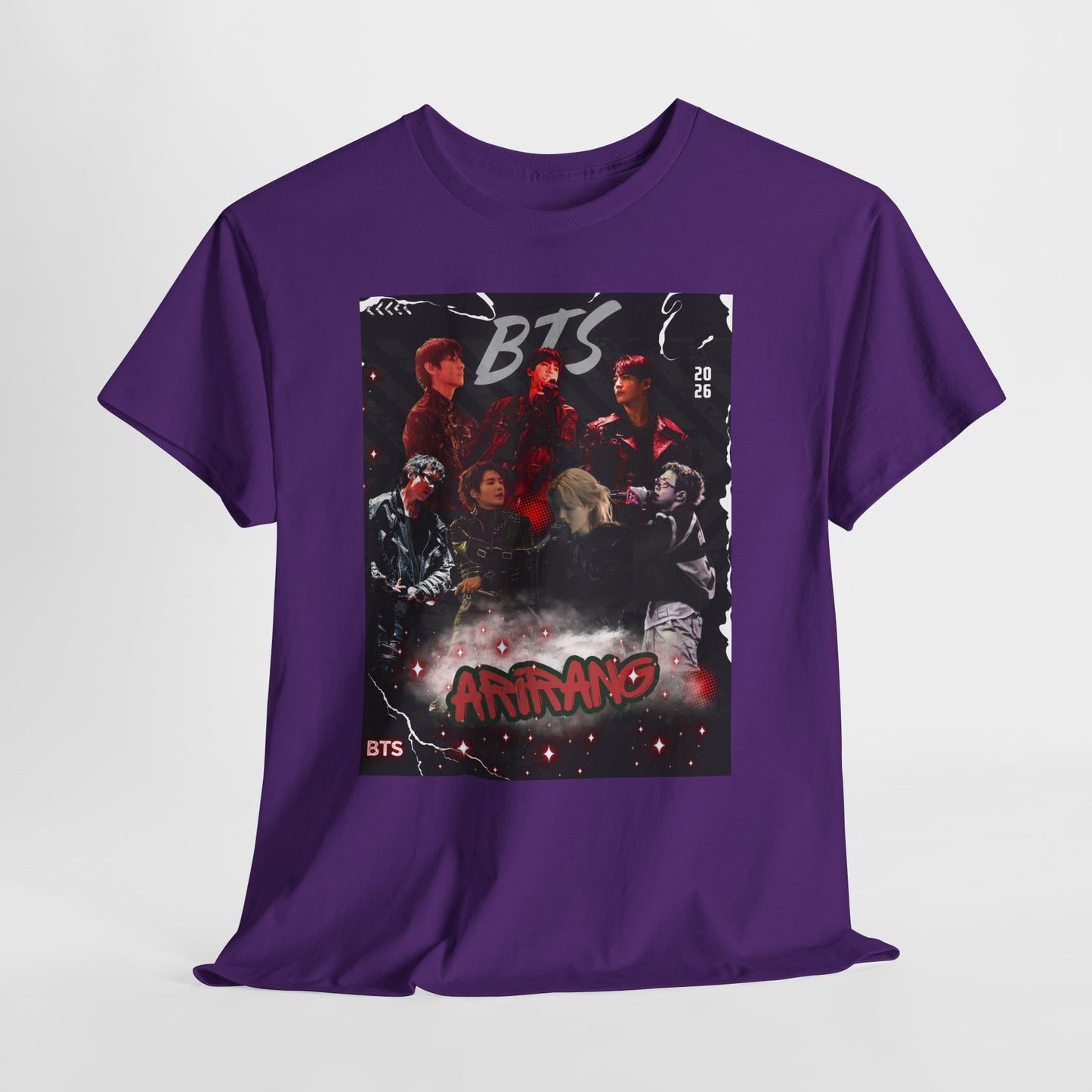 BTS Album Art Graphic Tee — 'Arirang' Fan Shirt