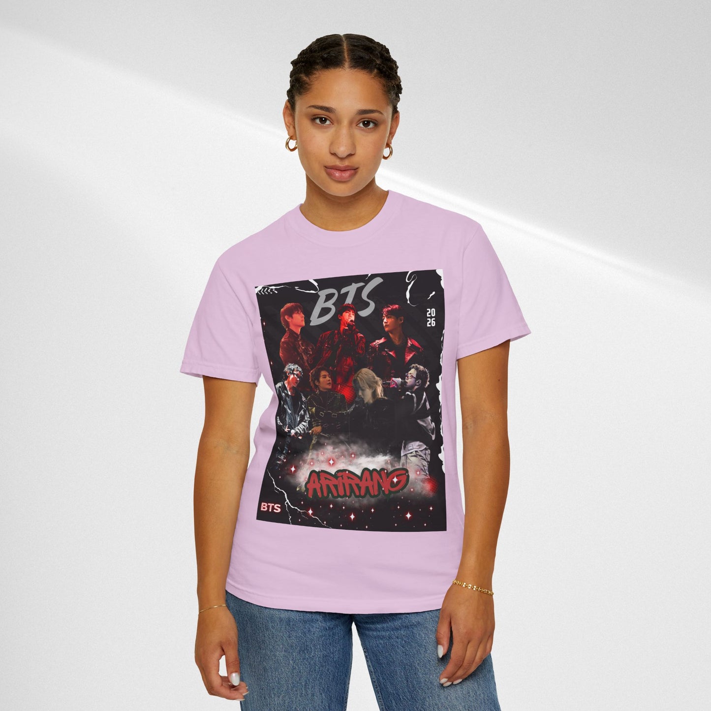 BTS ARIRANG Graphic T-Shirt — "Arirang" BTS Style Concert Tee