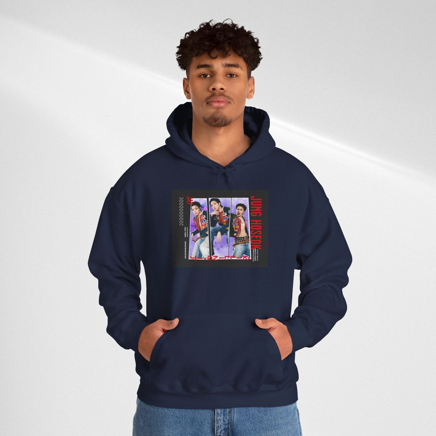 JHOPE Retro Band Photo Hoodie — Vintage Concert Graphic Pullover