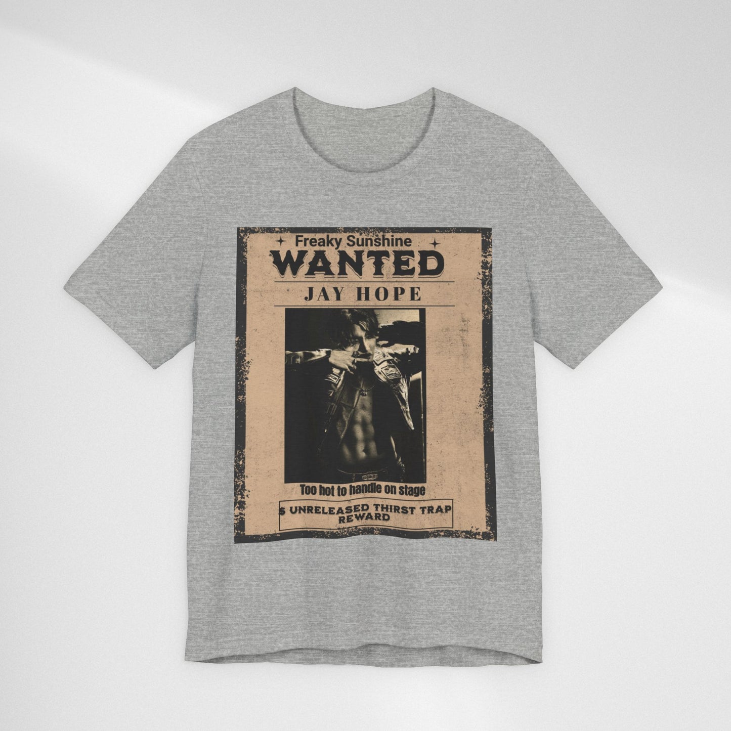 Wanted Poster Jay Hope T-Shirt — Vintage Western Graphic Tee