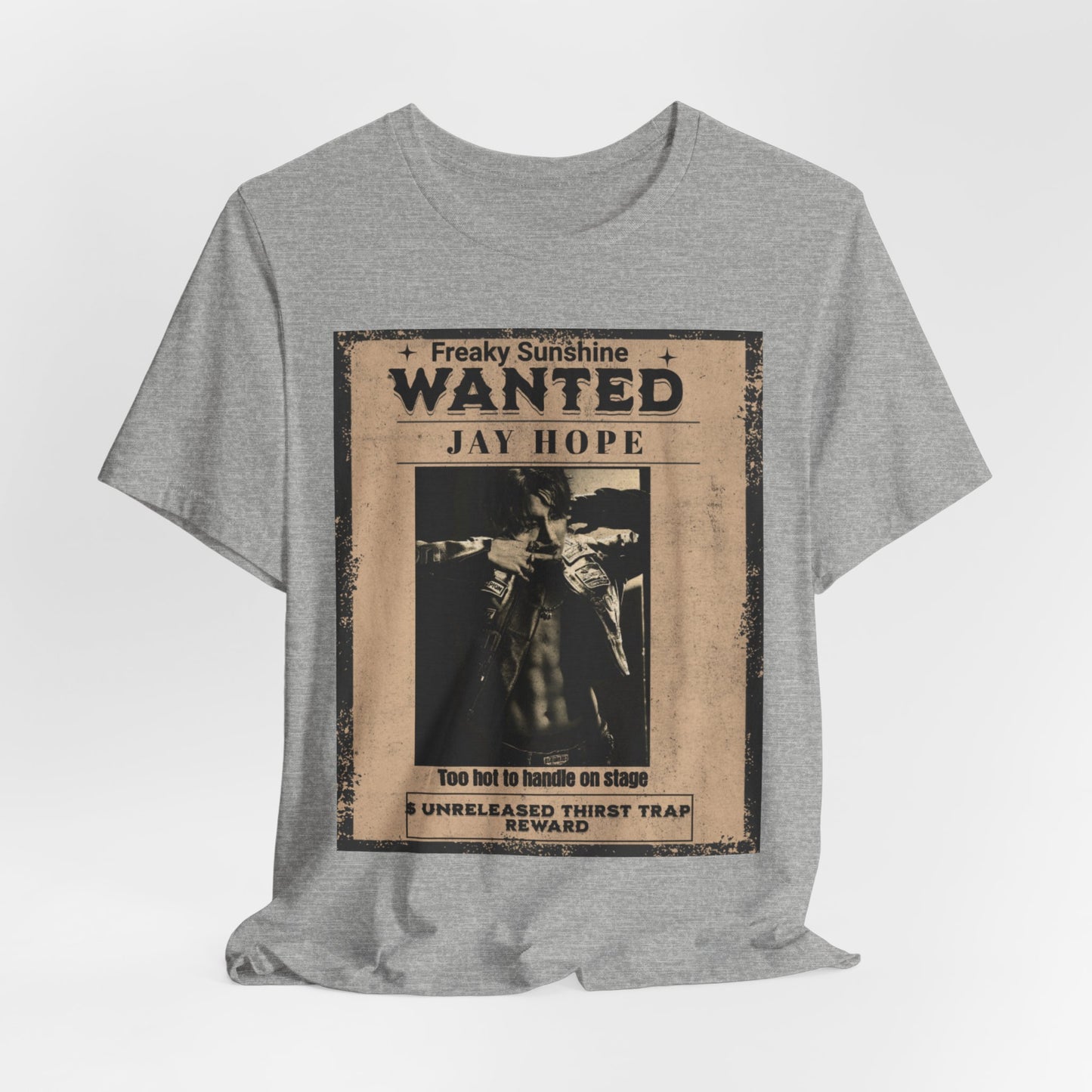 Wanted Poster Jay Hope T-Shirt — Vintage Western Graphic Tee