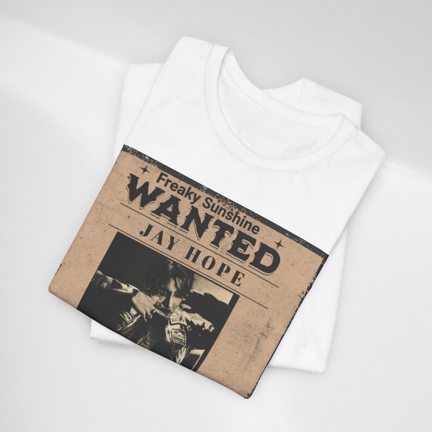 Wanted Poster Jay Hope T-Shirt — Vintage Western Graphic Tee