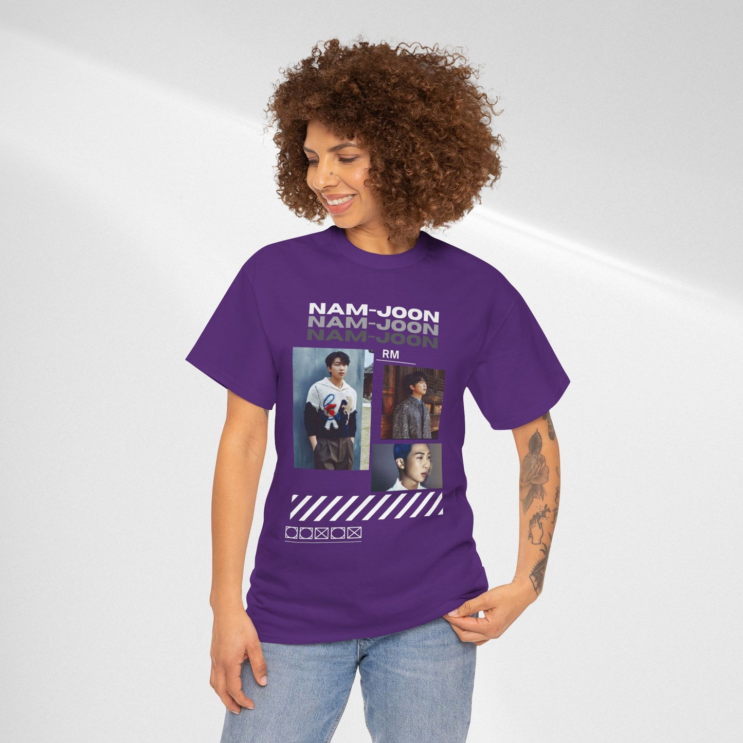 RM (Nam-Joon) Photo Collage K-Pop Graphic Tee