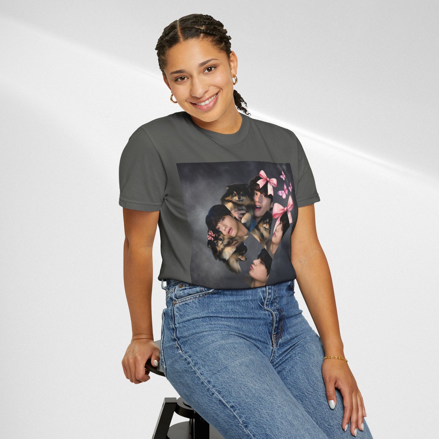 V Too Sweet to Handle T-Shirt — Cute Vintage Photo Collage Tee
