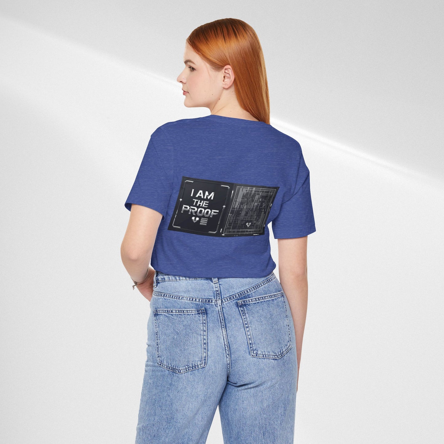 Bulletproof Vest Floral Tee — “I Am The Proof” Graphic T‑Shirt