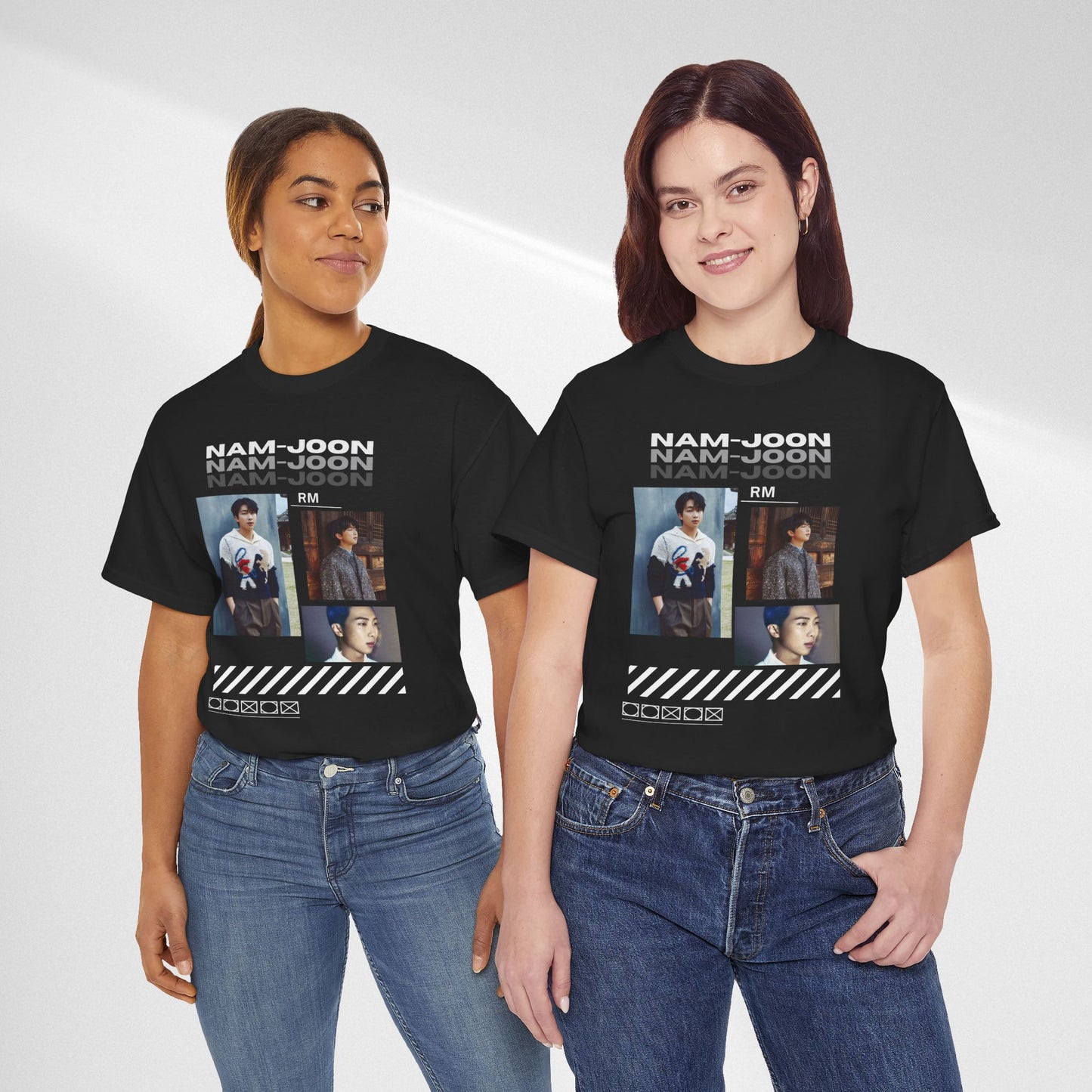 RM (Nam-Joon) Photo Collage K-Pop Graphic Tee