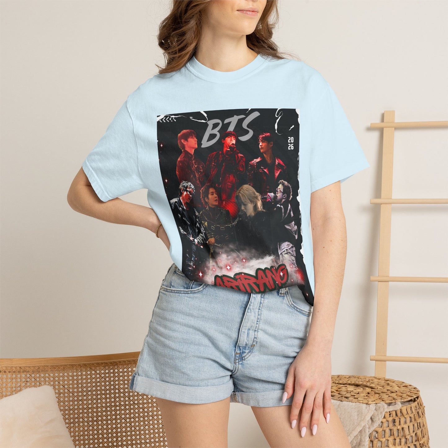 BTS ARIRANG Graphic T-Shirt — "Arirang" BTS Style Concert Tee