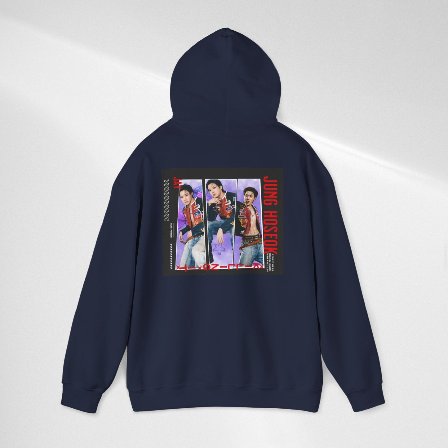 JHOPE Retro Band Photo Hoodie — Vintage Concert Graphic Pullover